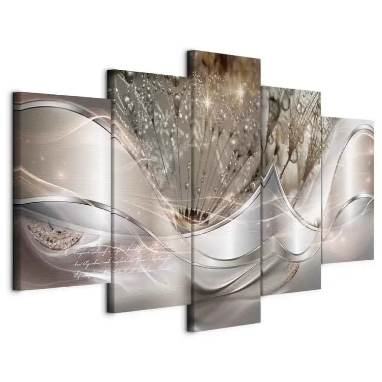 Abstracte grijze springkussens met glitter breed