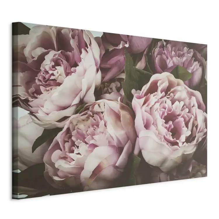 Boeket van Pastelbloemen - pioenrozen in roze tinten