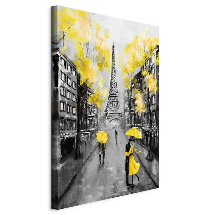 Parijs rendez-vous verticaal geel