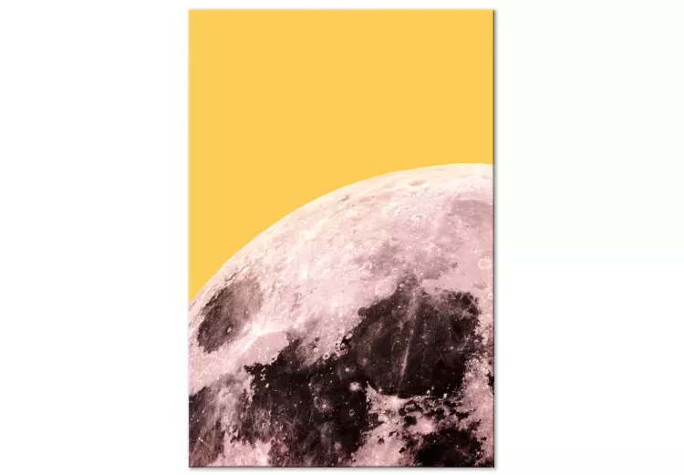 Ongebruikelijke kleuren van de maan - een foto van de kosmos 