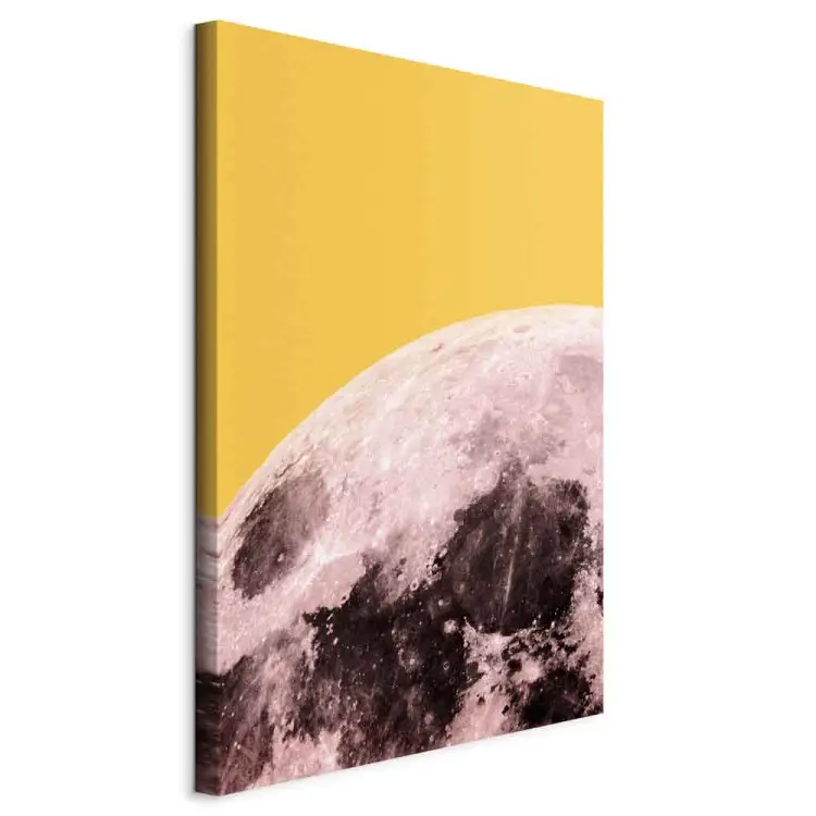 Ongebruikelijke kleuren van de maan - een foto van de kosmos 