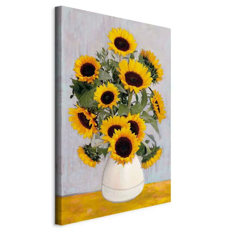 Van Goghs Zonnebloemen verticaal
