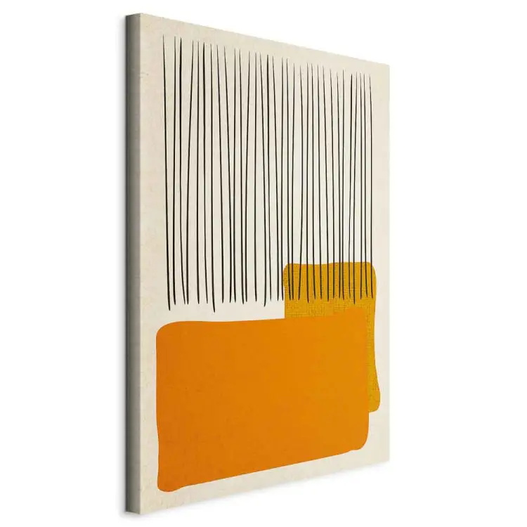 Abstracte strepen - kunstwerk in Japanse stijl 