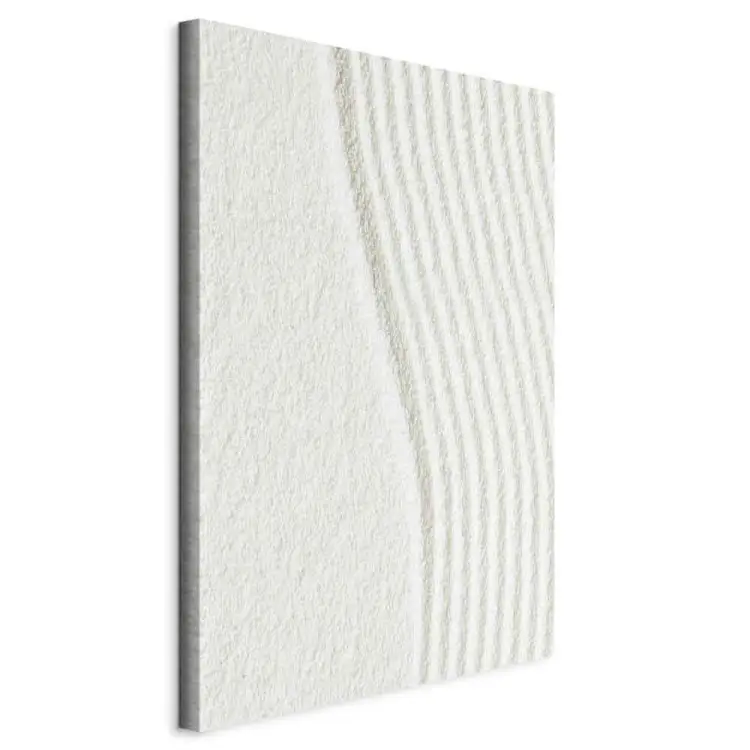 Symmetrische golven - Zen-stijl graphics in grijze kleuren