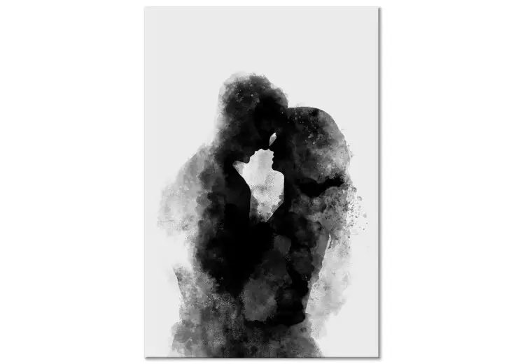 Herinnering aan een kus (1-delige) verticaal - abstracte mensen