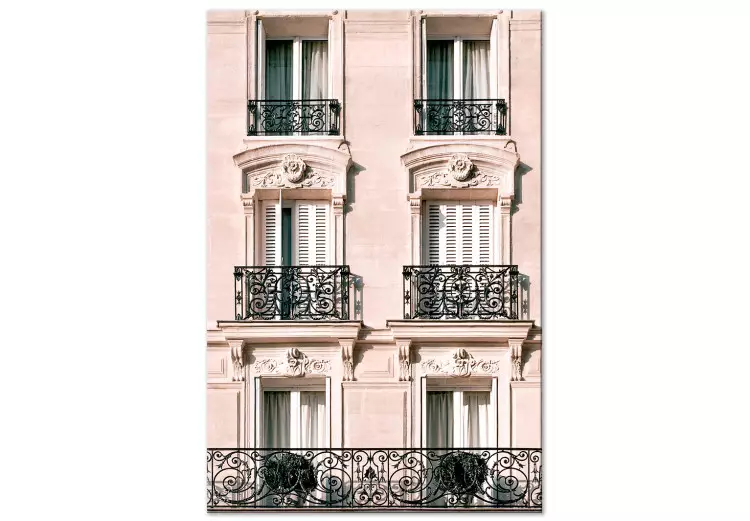 Parijse luiken - een foto van de architectuur van de Franse hoofdstad