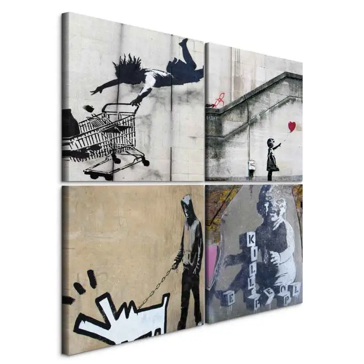 Banksy - vier creatieve ideeën