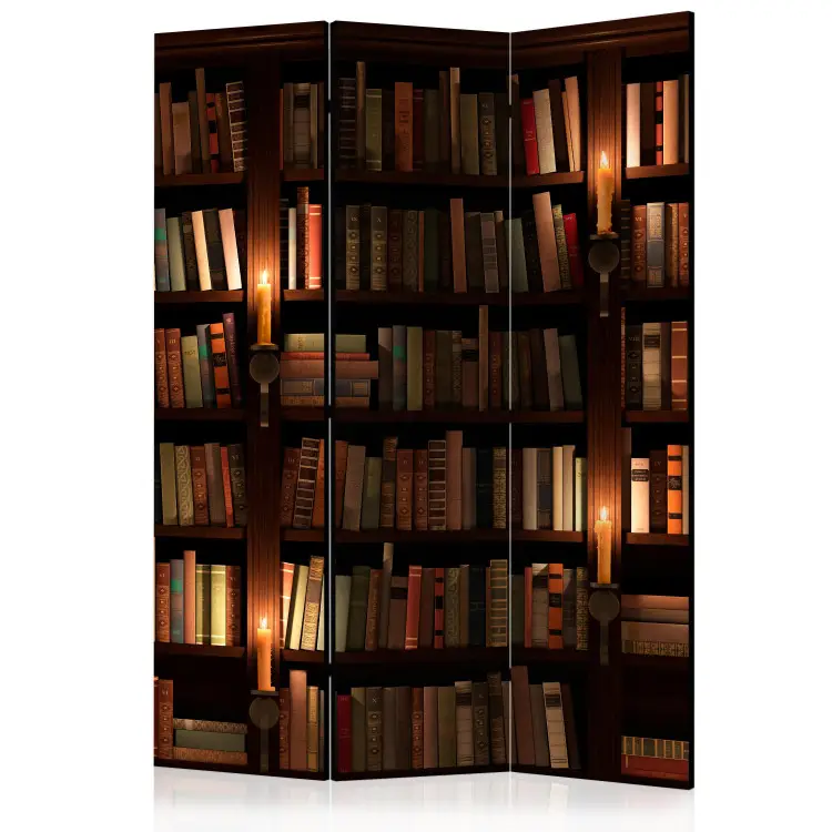 Boekenplanken - compositie met houten boekenkast