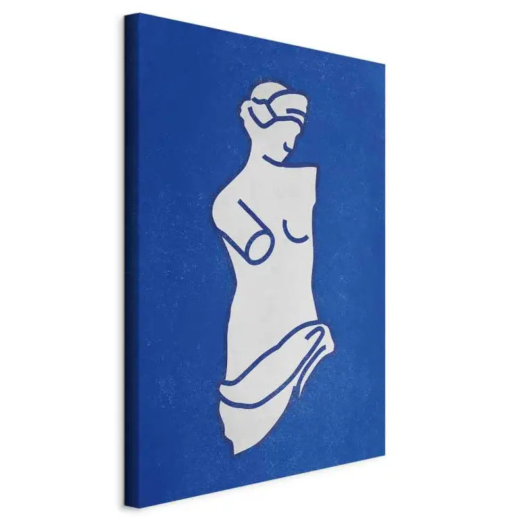 Figuur van Venus - afbeeldingen gemodelleerd naar een Venus-sculptuur 