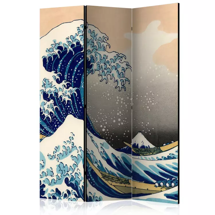 Grote golf bij Kanagawa (3-delig) - Compositie geïnspireerd door Japan