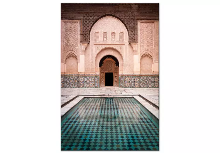Blauwe verfrissing (1-delige) verticaal - Arabische architectuur
