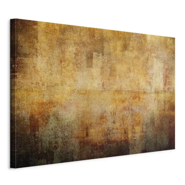Kracht van gedachten breed - abstracte oranje textuur