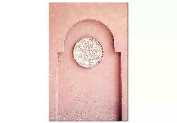 Roze nis (1-delige) verticaal - Marokkaanse architectuur in Marokko