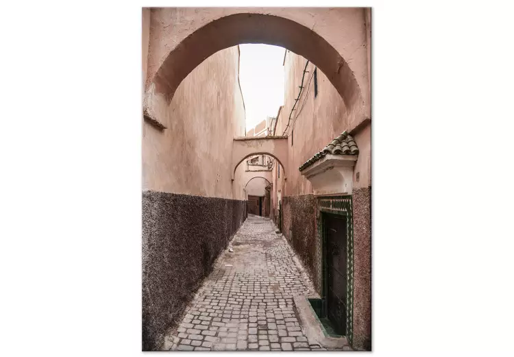 Marokkaanse steegjes (1-delig) verticaal - straten in Arabische stijl