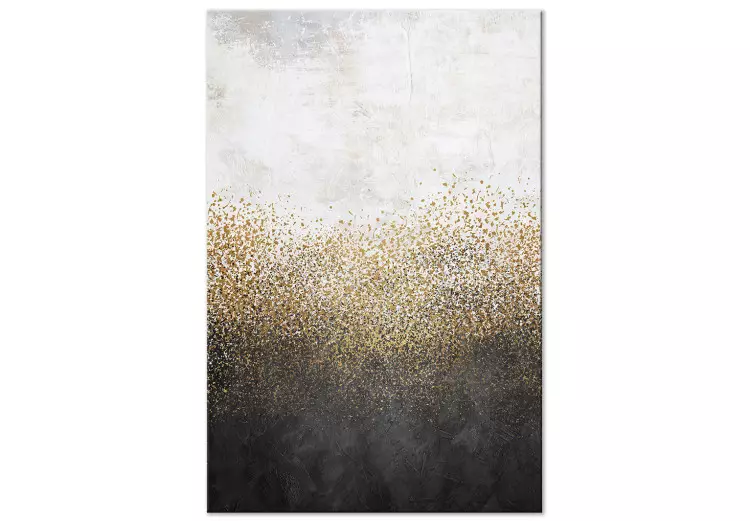 Los goud (1-delig) verticaal - Abstract gouden textuur