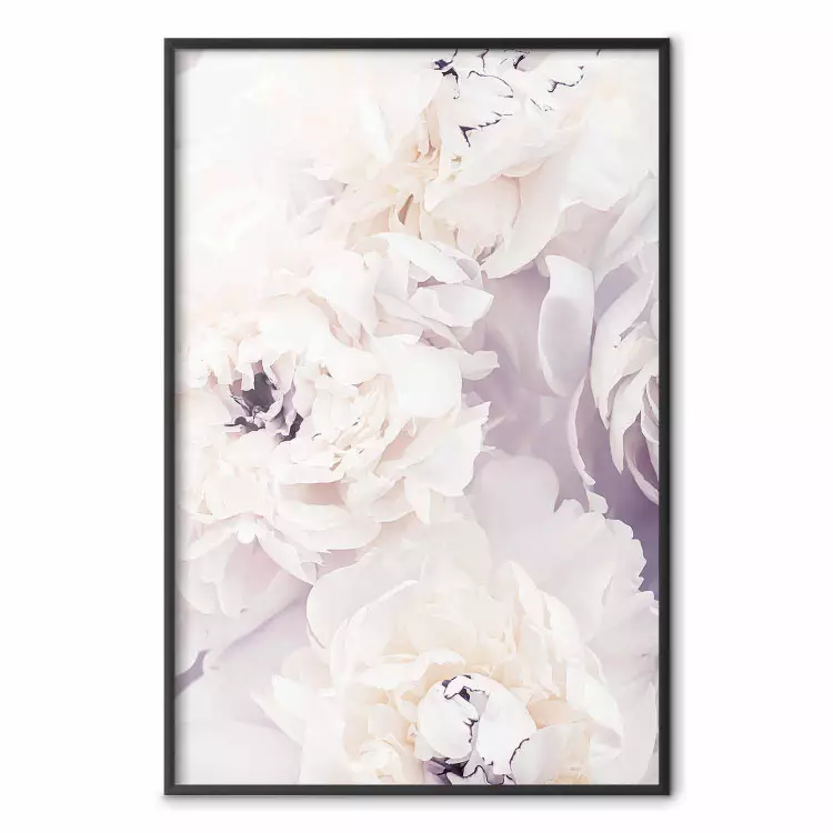 Vanille magnolia's - compositie van bloemen met een zachte paarse tint