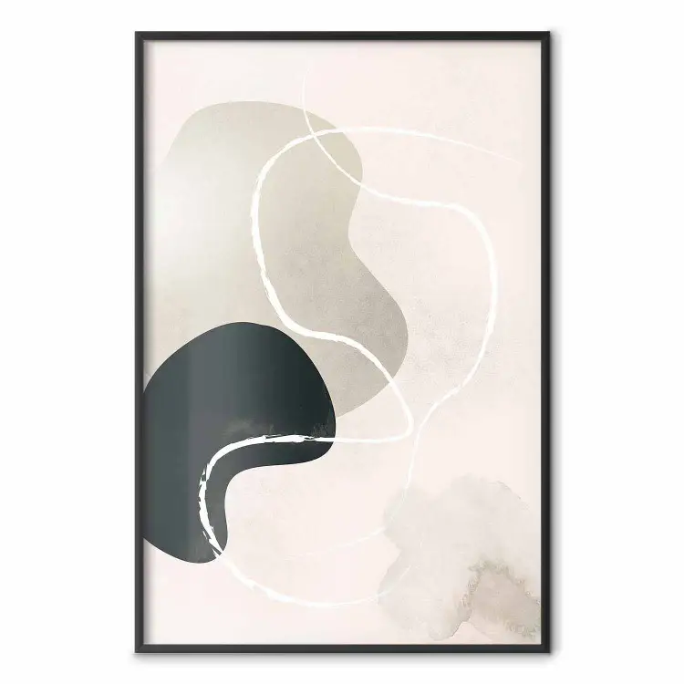 Kalmerende ruimte - abstractie vol ronde vormen in boho-stijl