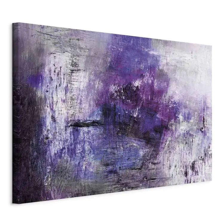 Twinkelend breed - abstractie met paarse accenten
