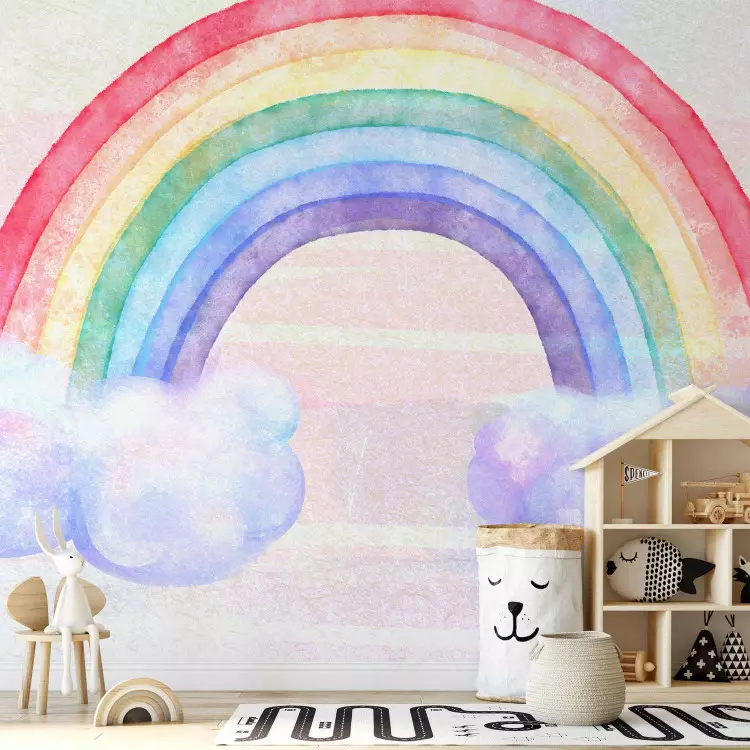 Regenboogmagie - een compositie die perfect is voor een meisjeskamer