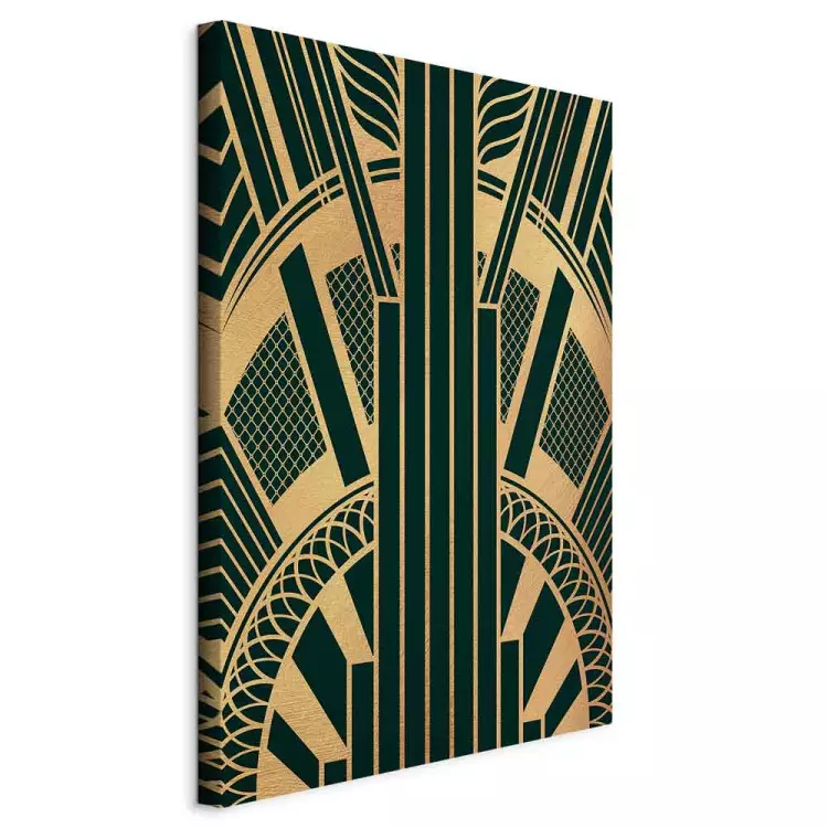 Art Deco wolkenkrabber (1-delig) verticaal - geometrische abstractie