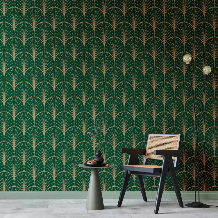 Art deco groen