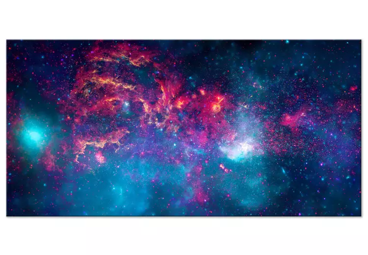De kosmische sterrenbeelden - de melkweg gezien door een telescoop