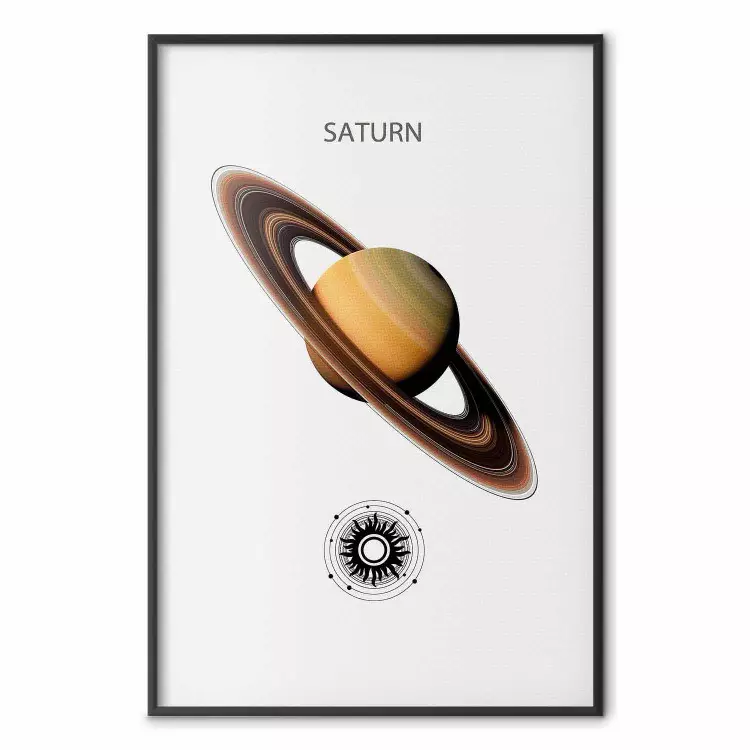 Dynamische Saturnus II - kosmische heerser van de ringen met het zonnestelsel