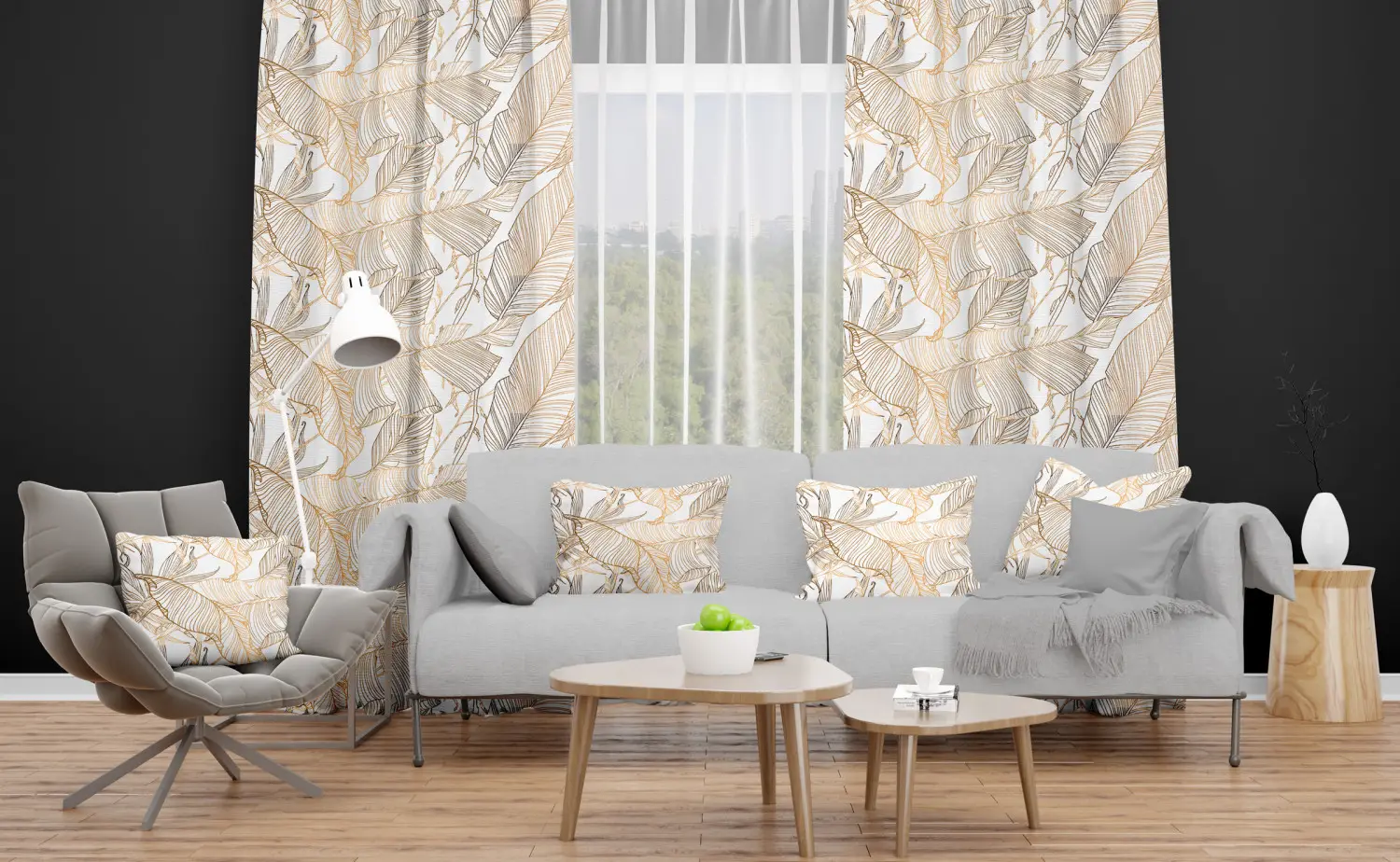 Treatmentex Burnout Doorschijnende gordijnen met witte bloemenprint, 140 cm breed, met oogjes, voor woonkamer en slaapkamer, 2 stuks (140 x 225 cm Treatmentex Burnout Doorschijnende gordijnen met witte bloemenprint, 140 cm breed, met oogjes, voor woonkamer en slaapkamer, 2 stuks (140 x 225 cm