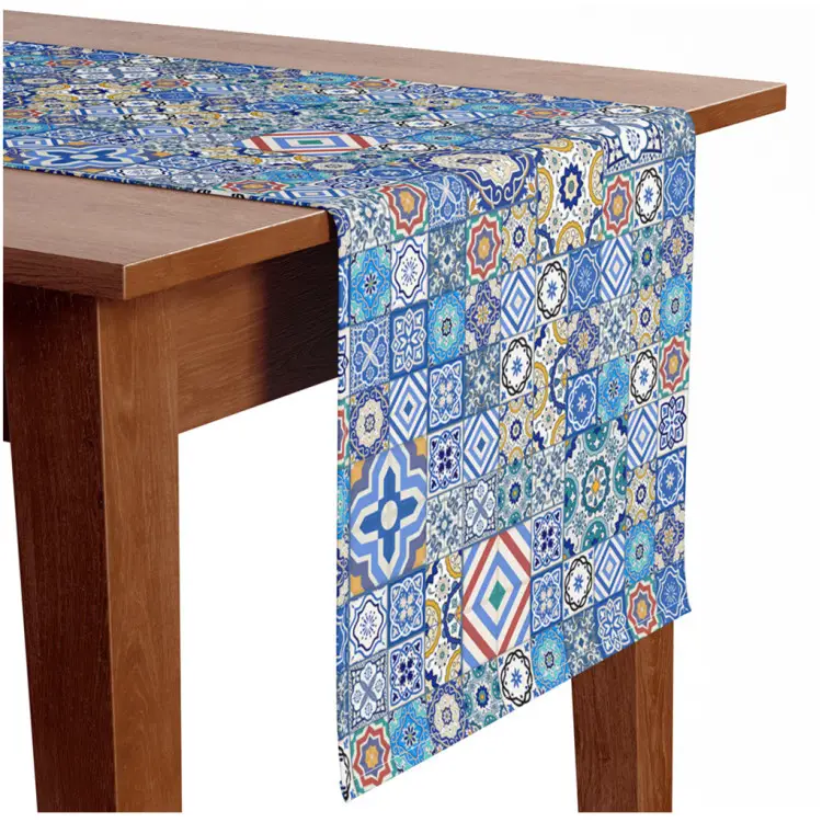 Tafelloper Collection of leaves - Ambiente Keuken Textiel