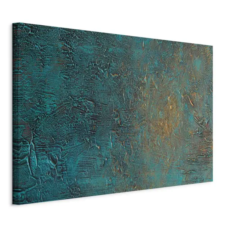 Azure spiegel - groene abstractie met heldere accenten