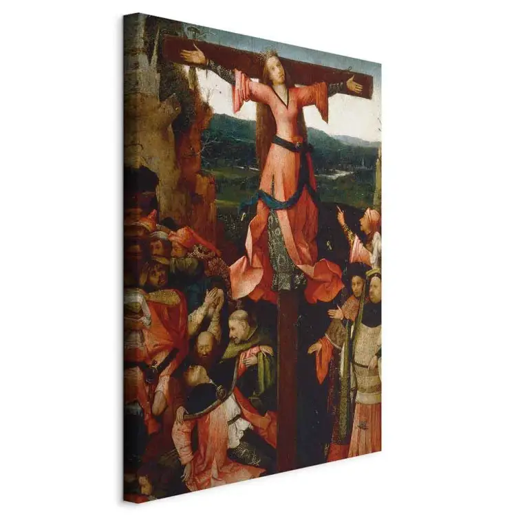 Reproductie Schilderij Hieronymus Bosch De Kruisiging Van St Julia Reproductie Schilderij Hieronymus Bosch De Kruisiging Van St Julia