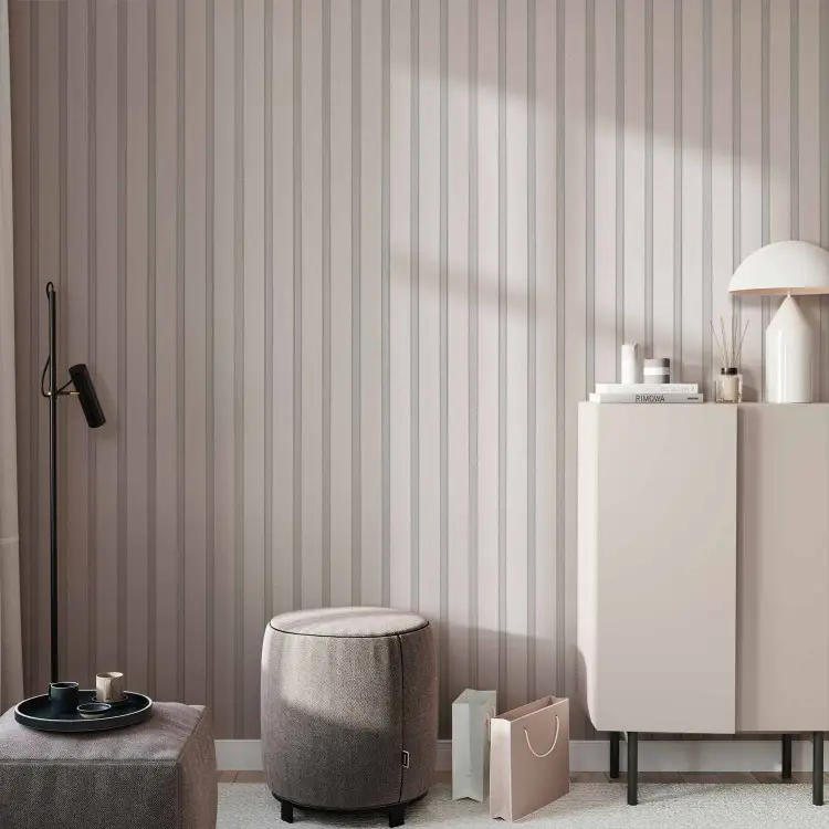 Lambrisering - harmonie en licht in witte houten decoratieve Lamellen