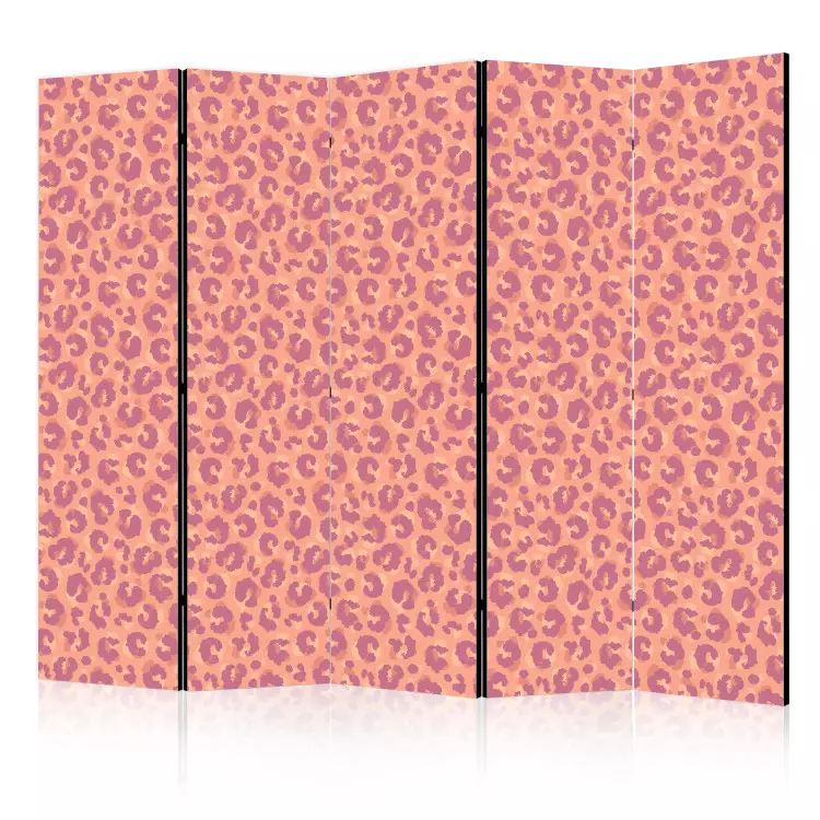 Luipaardvlekken - abstract patroon in roze en paarse tinten