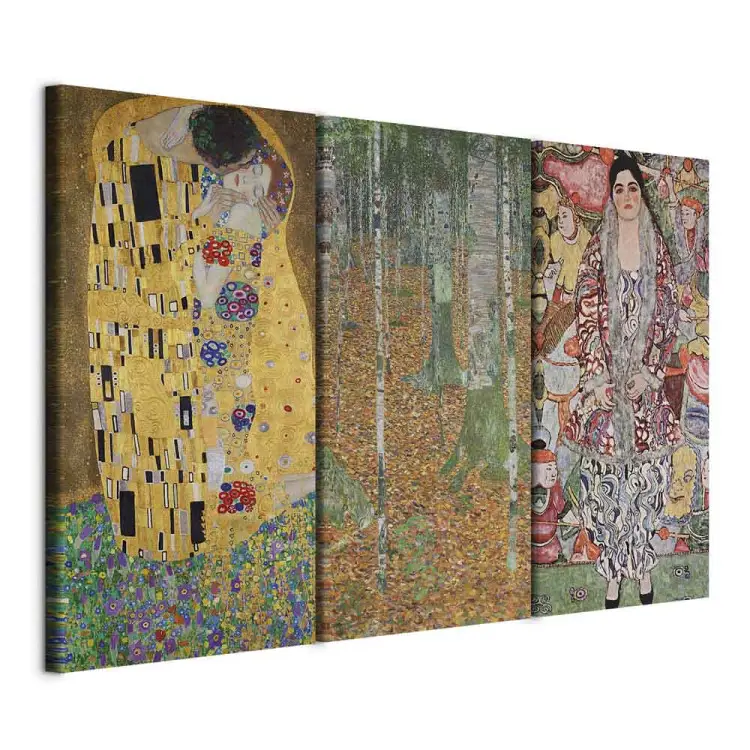 Golden Klimt - iconische kunstwerken met rijke details en kleuren