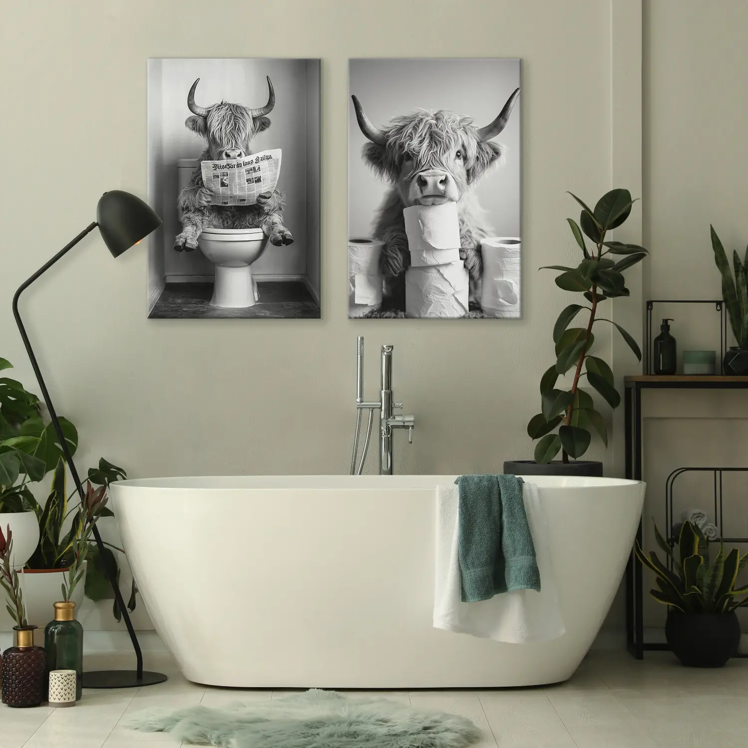 Poster Badkamer - - Badkamer posters die zorgen voor humor