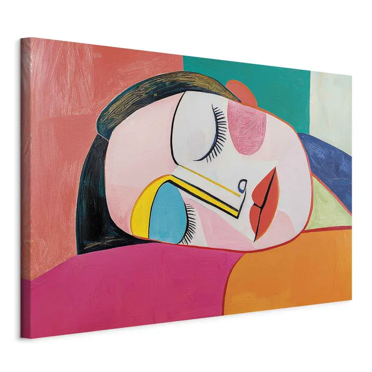 Inspiraties Picasso - Portret van slapende, mooie vrouw