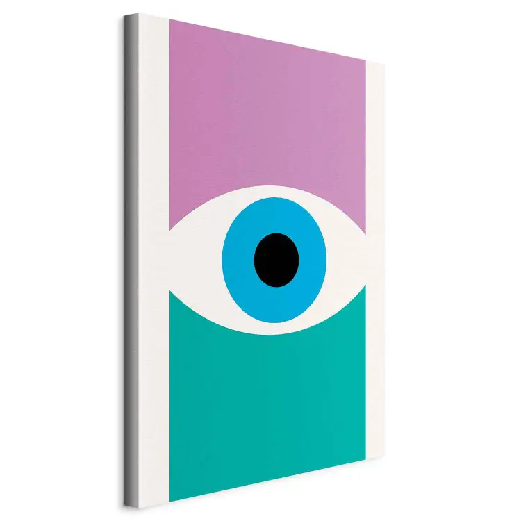 Grafisch Oog - kleurrijk symbool in een moderne en geometrische stijl