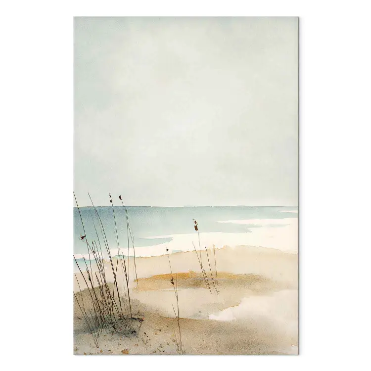 Sepia Frame – minimalist landscape with natural old-photo effect