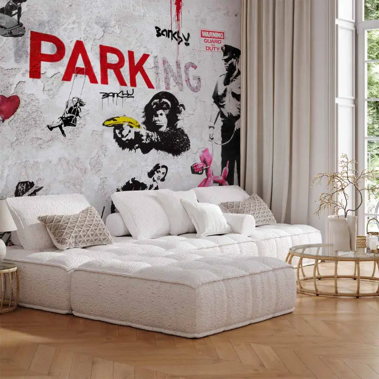 Diversiteit graffiti Banksy