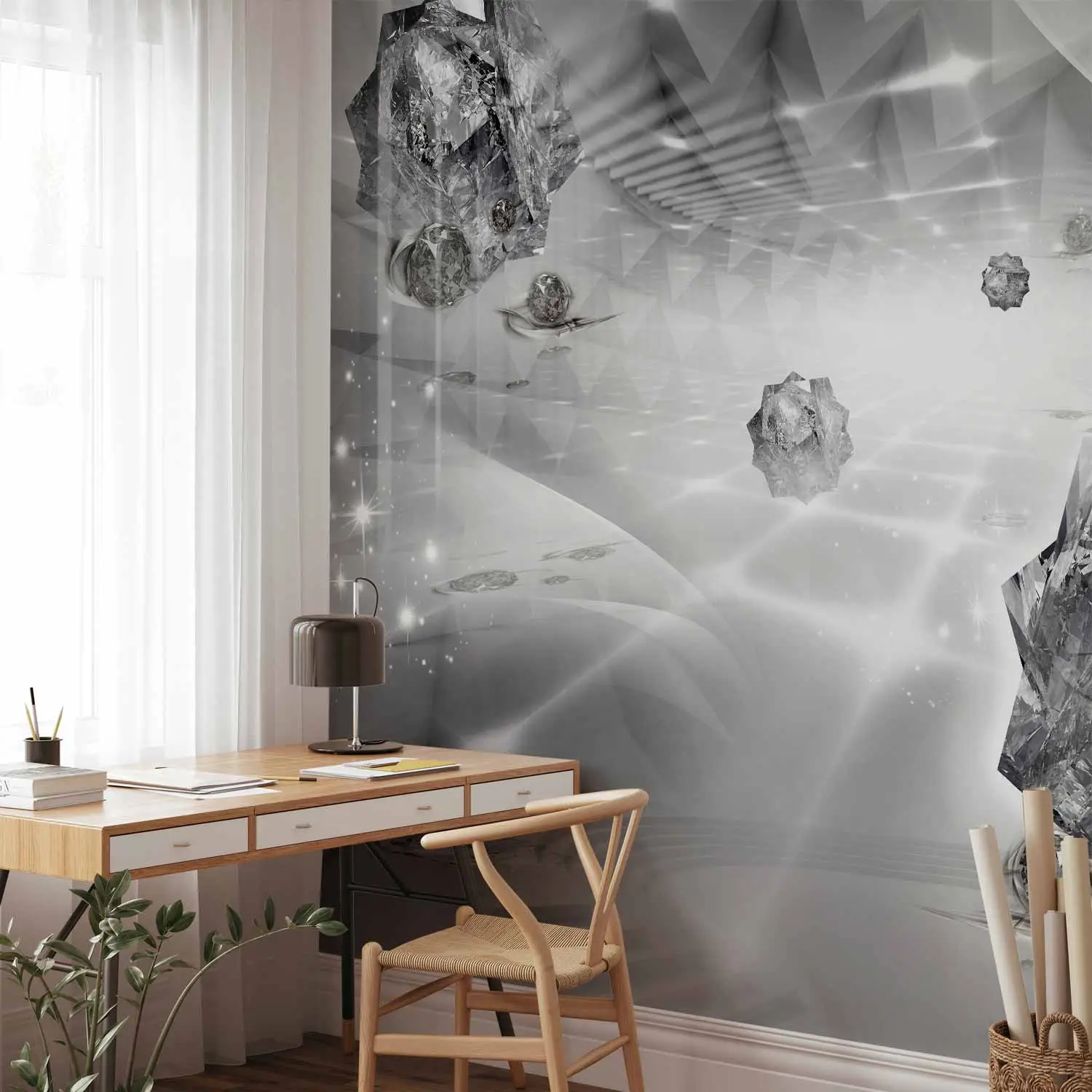 MARBURG Vliesbehang 34488 Shades 3D steenoptiek groen kopen