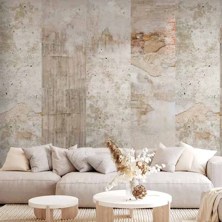 Beige bedel